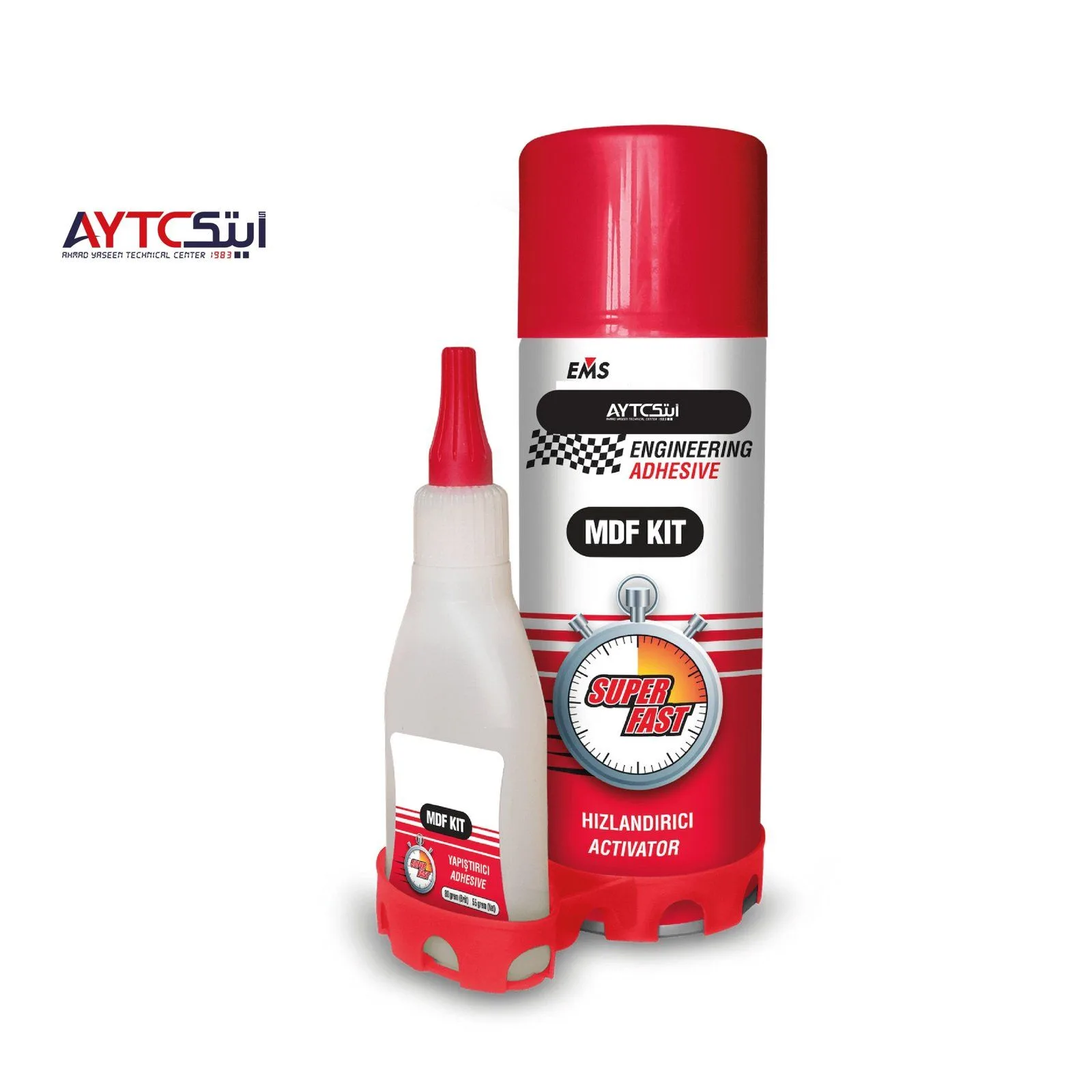 MDF & SUPER GLUE KIT FAST ADHESIVE 200ML YAPIŞTIRICI