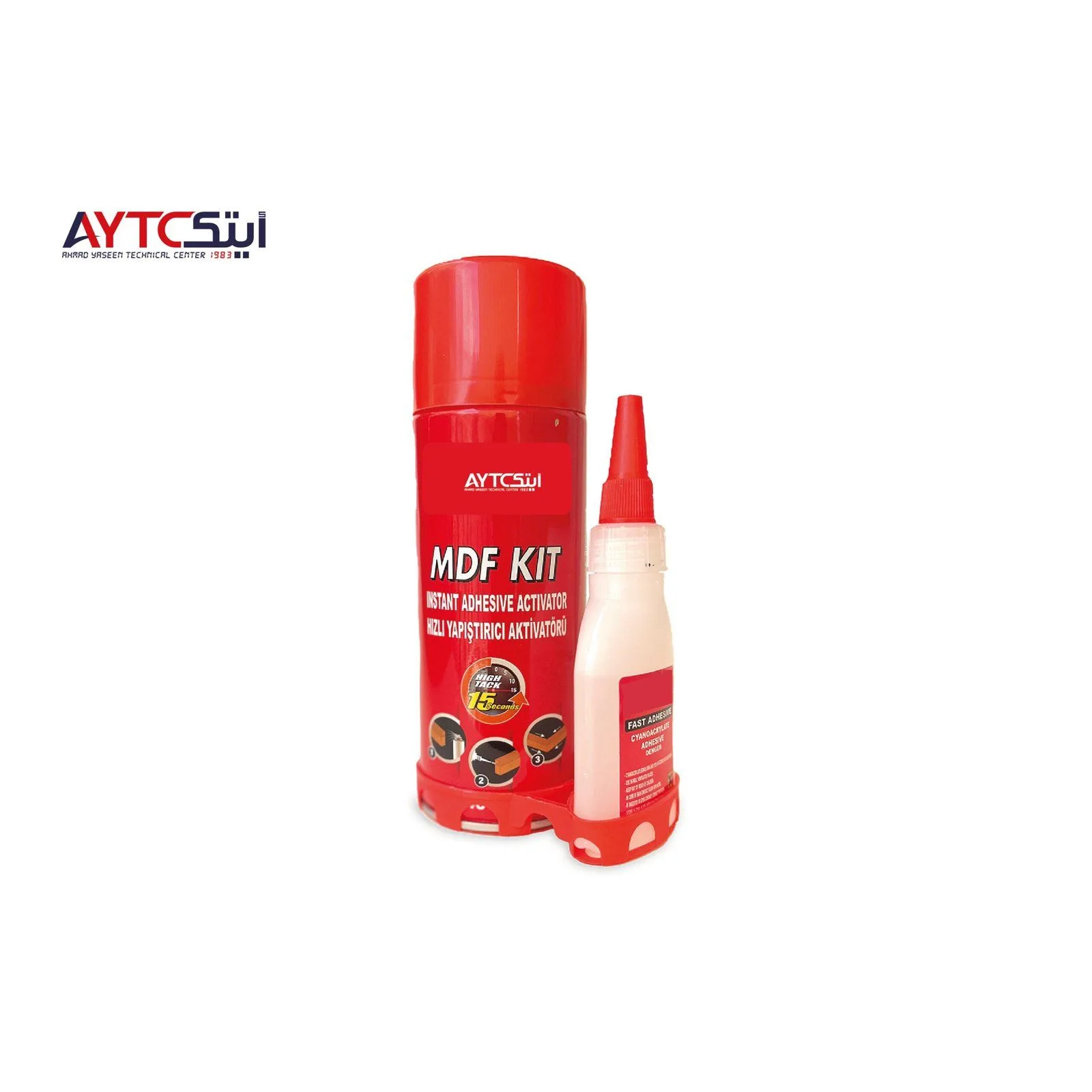 MDF & SUPER GLUE KIT FAST ADHESIVE 200ML YAPIŞTIRICI