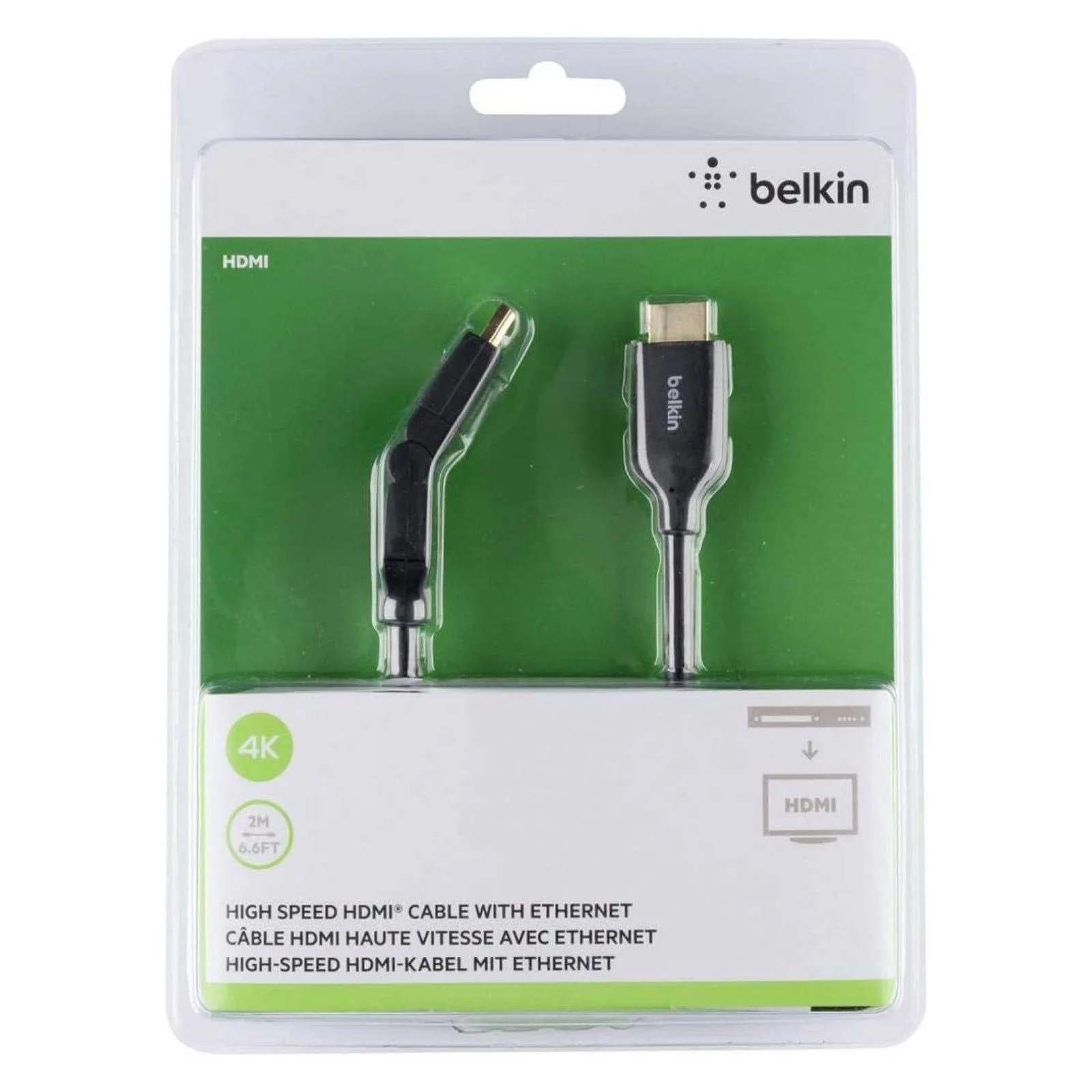 Belkin 180° Adjustable 4K HDMI Cable 2m