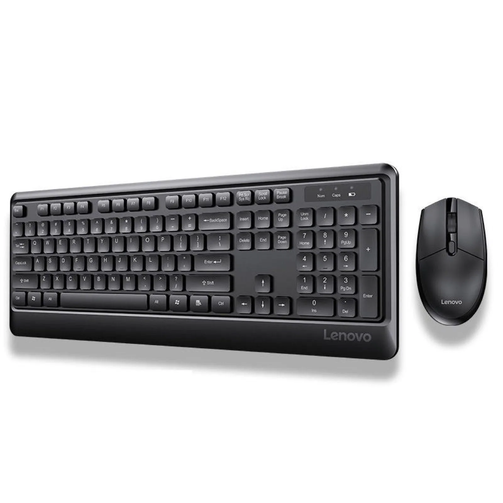 طقم كيبورد وماوس لاسلكي Lenovo KN102