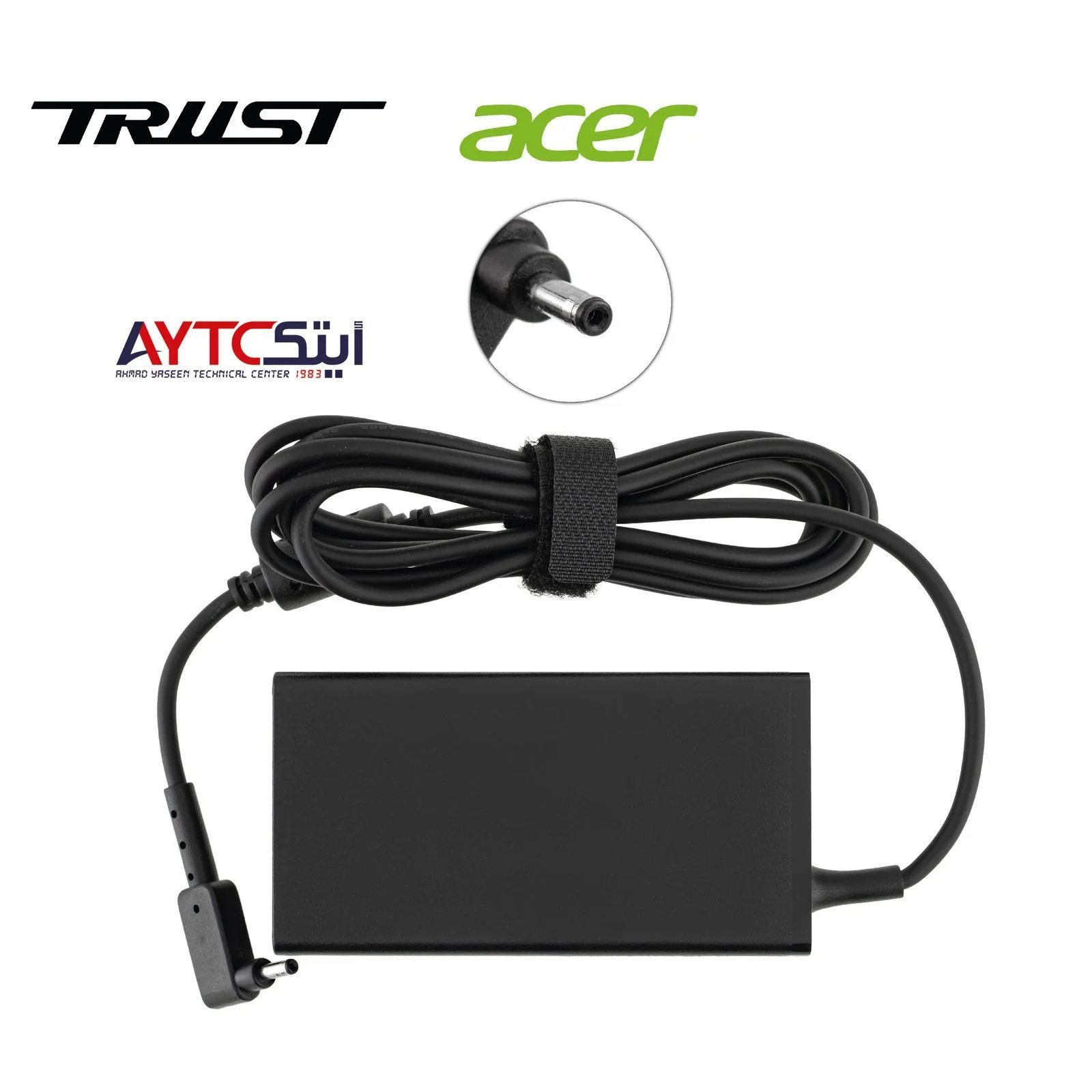 A+ Trust ACER Laptop Charger Compatible 65W 19V - 3.42A Slim Pin