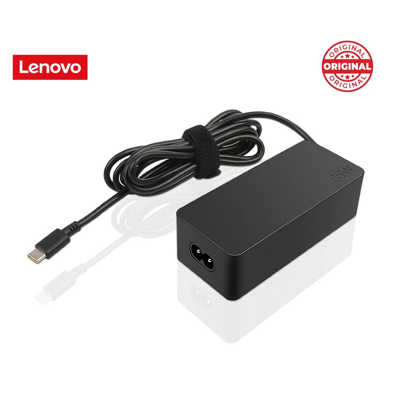 Lenovo 65W Laptop Charger USB Type-C Adapter - Genuine