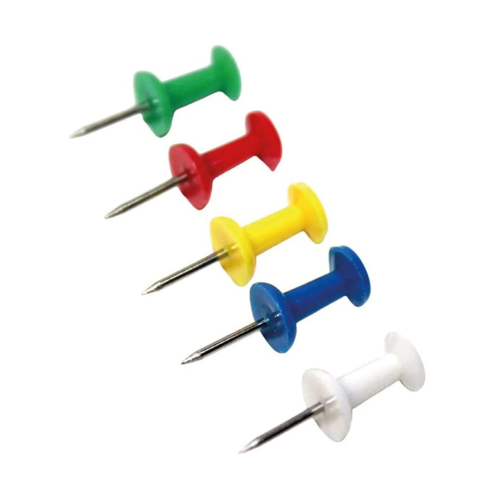 Push Pins Plastic Head Color DingLi Pack Of 40