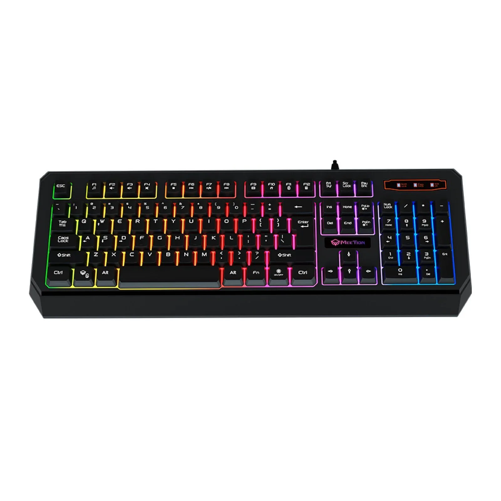 Meetion K9320 Rainbow Backlit Gaming Keyboard