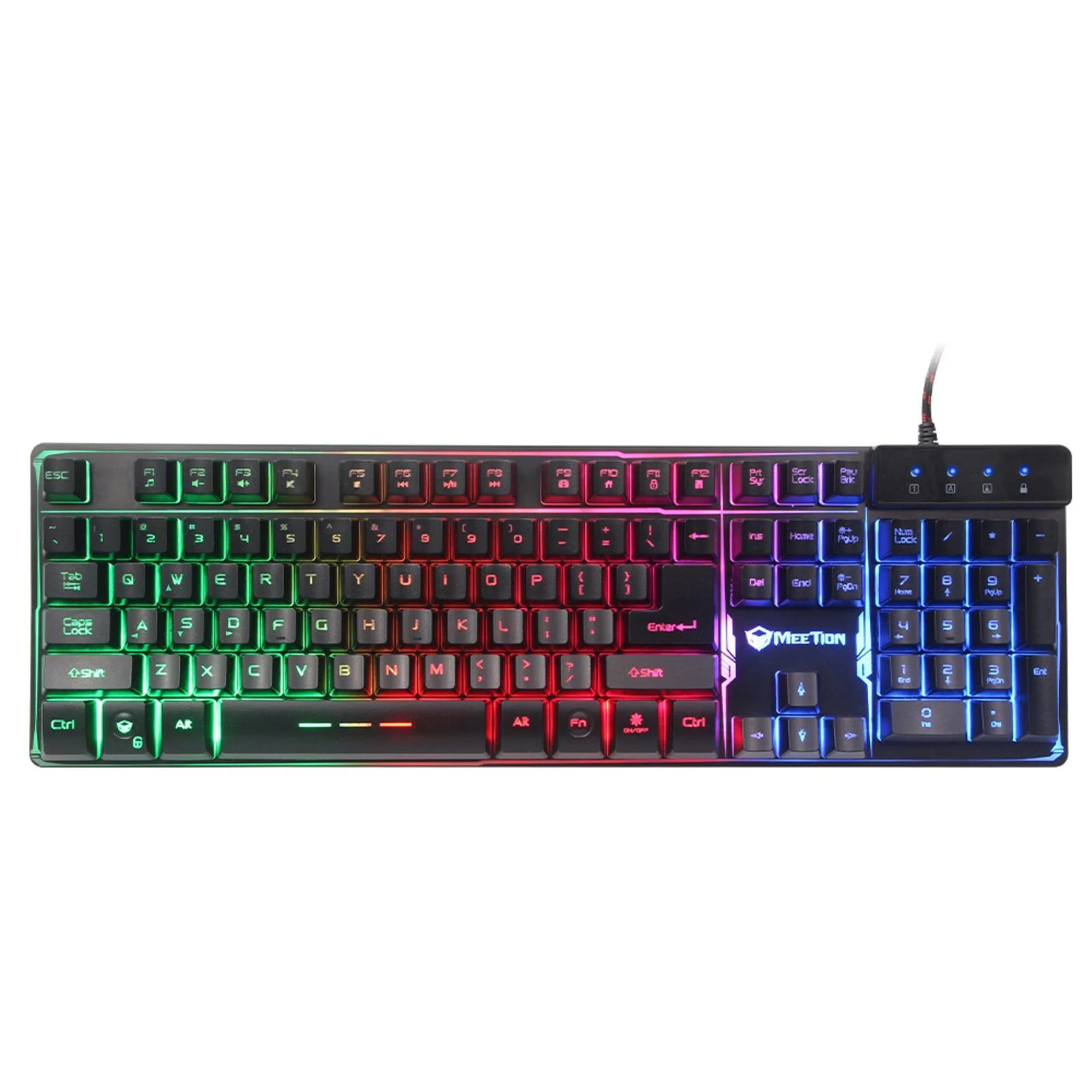 Meetion K9300 Rainbow Backlit Keyboard