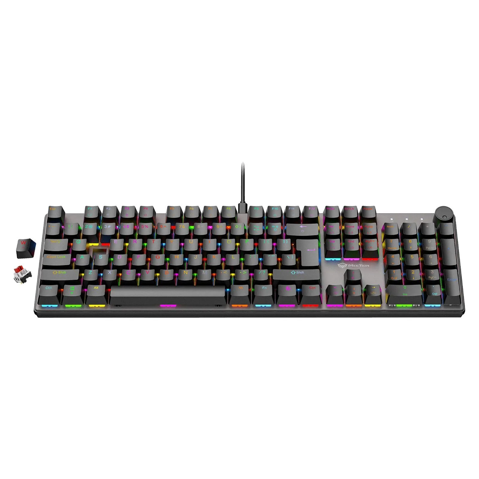 Meetion MK009 PRO Hot Swap RGB Mechanical Keyboard