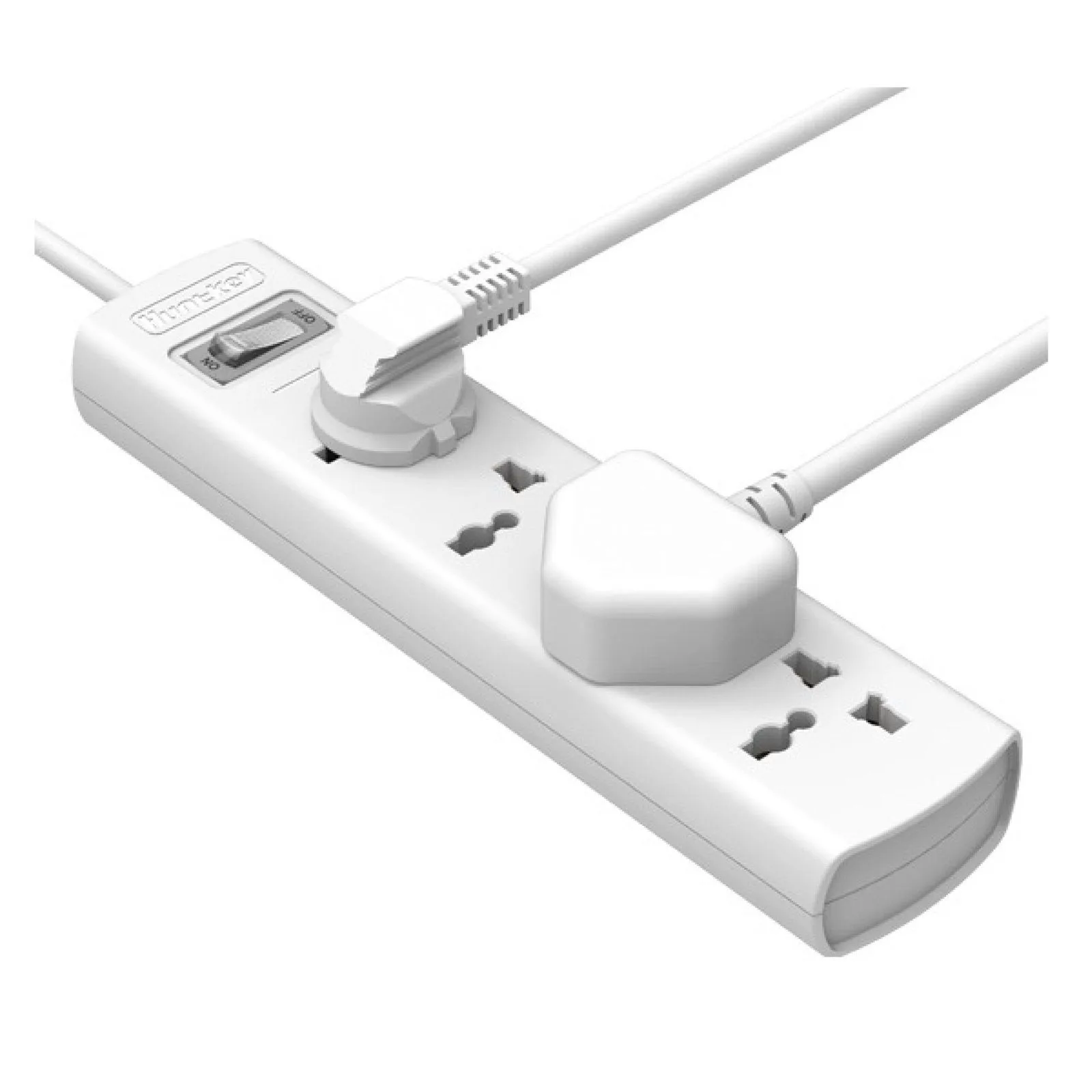 Huntkey SZM401 UK Power Strip 4-Universal Socket 10A - 1.5m Length