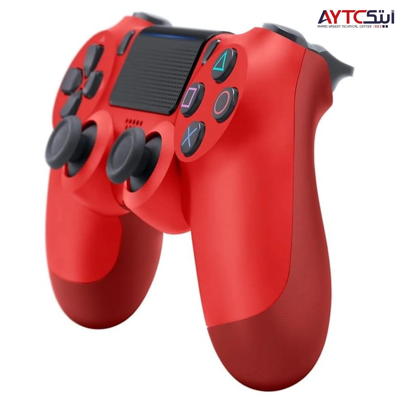 يد تحكم لاسلكية PS4 Dual Shock - أحمر