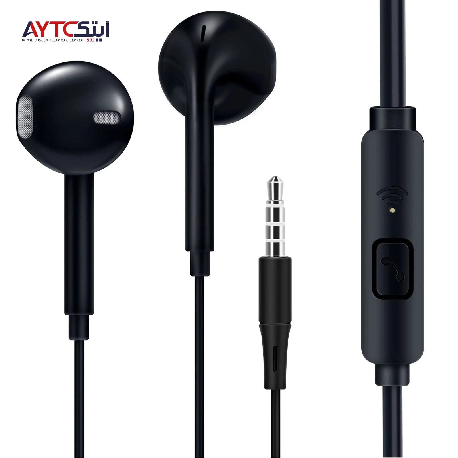 Half in-Ear Wired Earphones