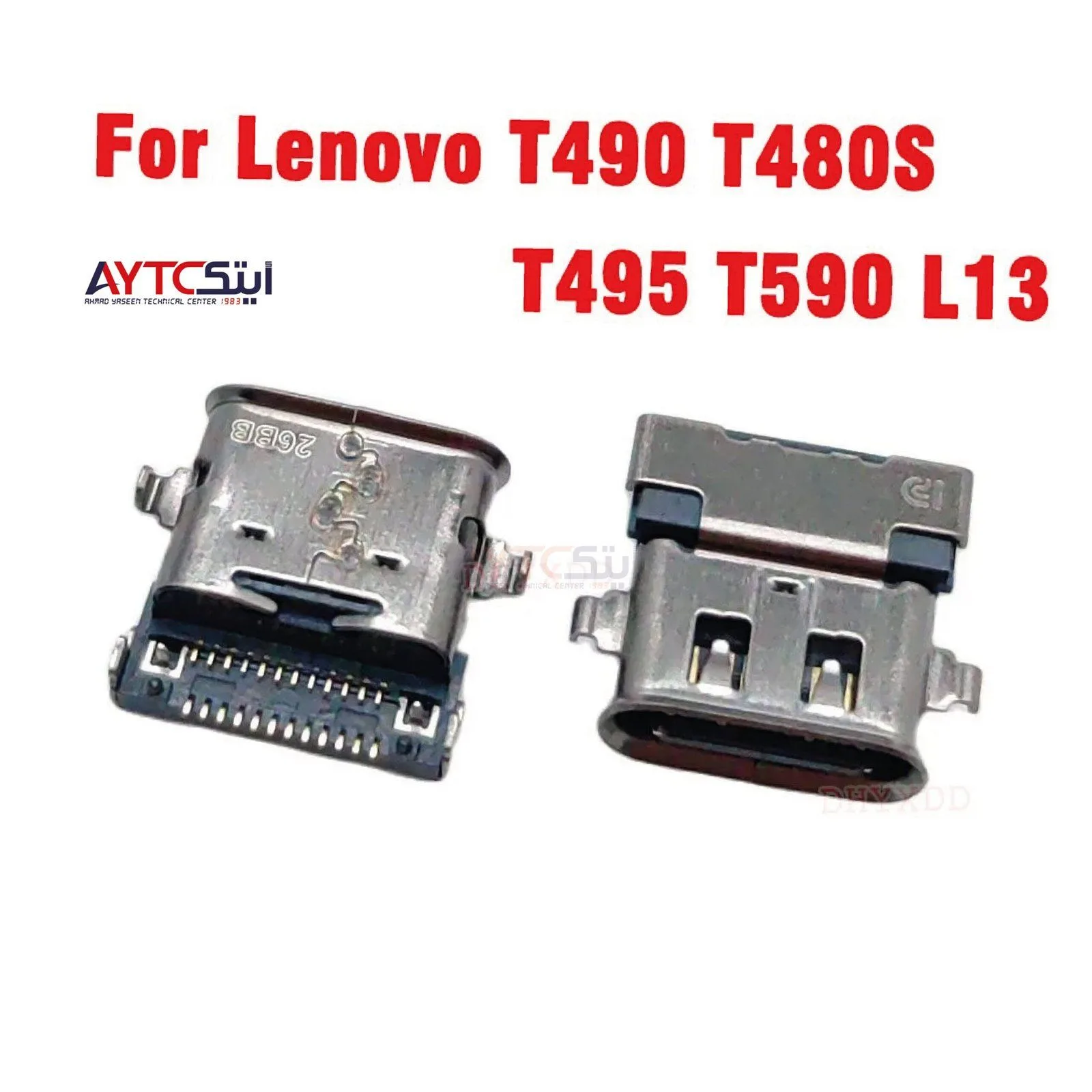 Laptop DC Power Jack For Lenovo ThinkPad T490 - Type C USB Connector Socket Power Charging Port