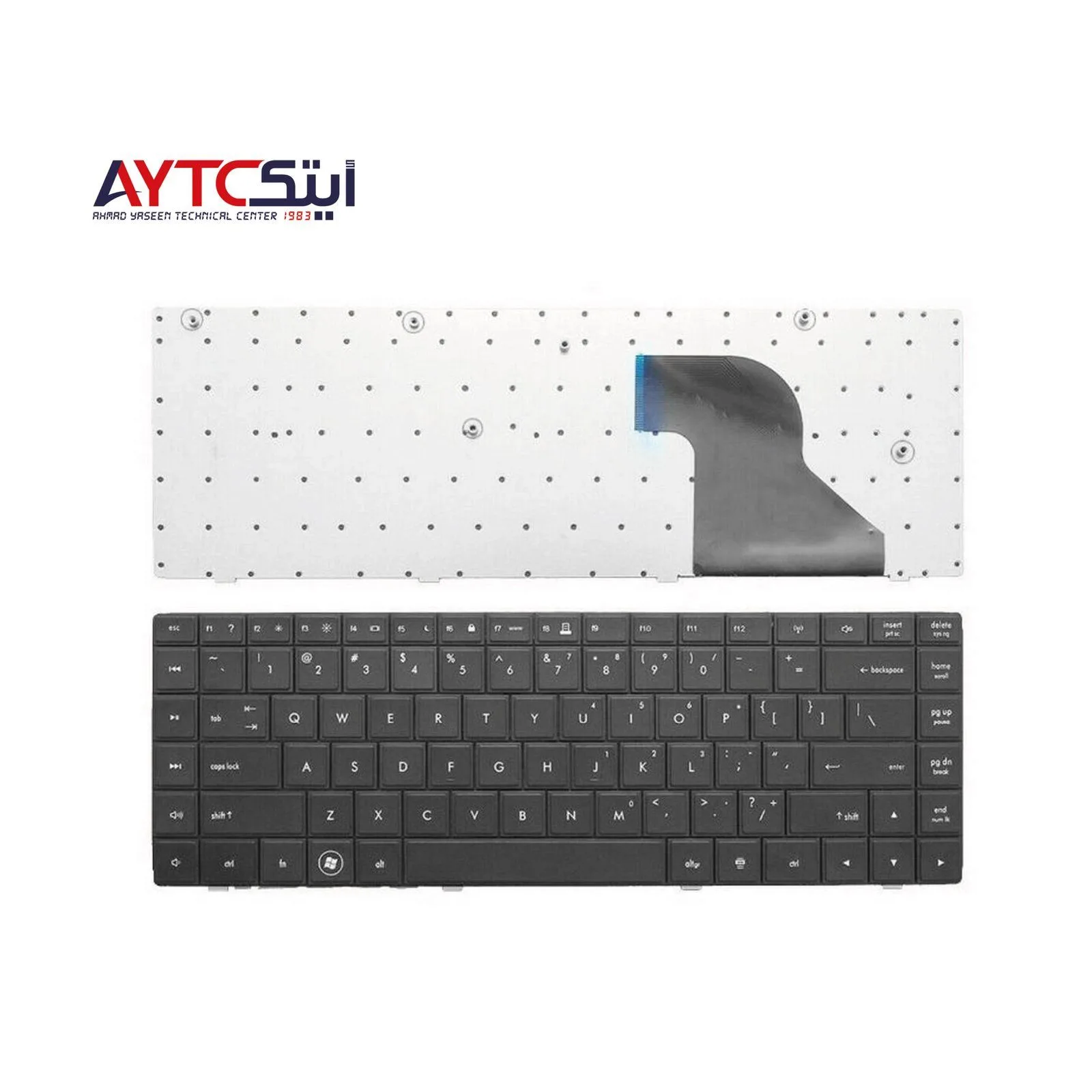 Laptop Keyboard for HP 620, 621, 625, CQ20, CQ21 Compatible - English & Arabic Layout