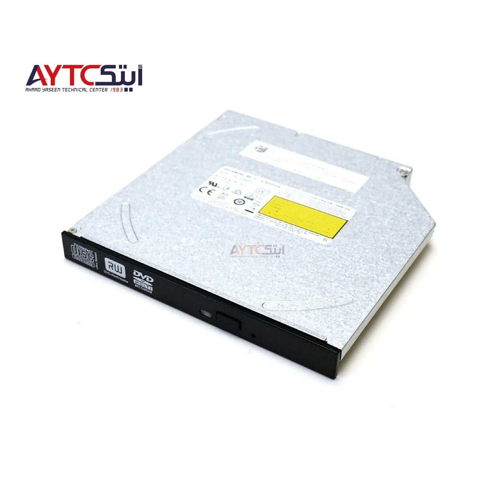 محرك أقراص داخلي للابتوب بسماكة 9.5 ملم SATA للقراءة والنسخ CD/DVD بسرعة 8X - مجدد