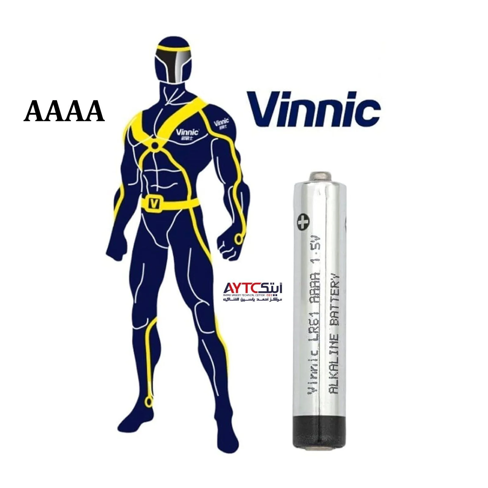 Vinnic AAAAx2 Alkaline Batteries 1.5V / 2-Packs